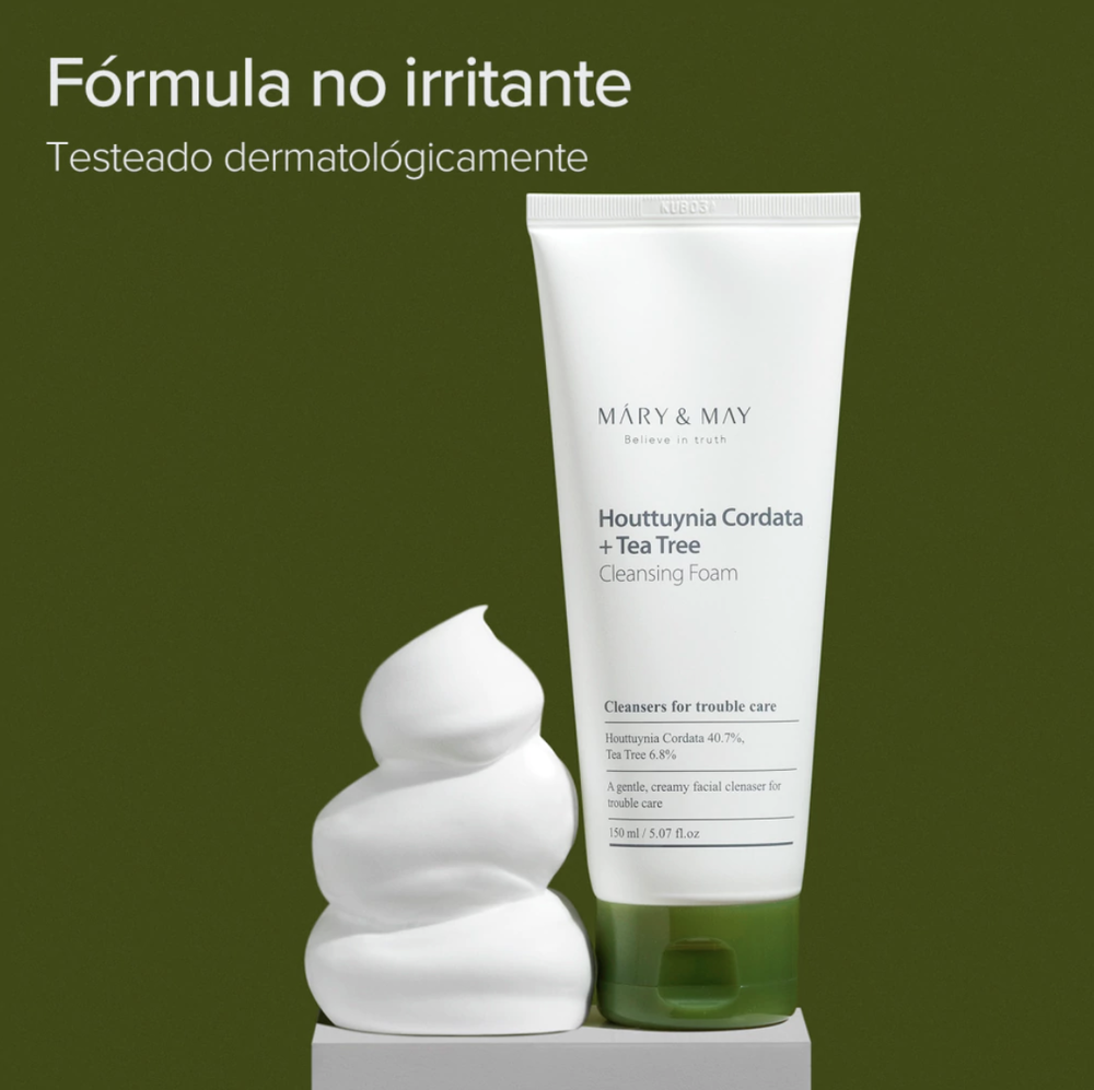 HOUTTUYNIA CORDATA + TEA TREE CLEANSING FOAM